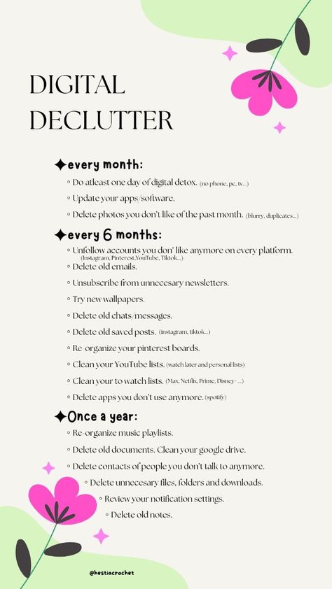 Phone Reset Checklist, Ultimate Declutter Checklist, Digital Cleaning Checklist, Digital Declutter Checklist, Phone Declutter Checklist, 2025 Checklist, Minimalism Checklist, 2025 Preparation, Phone Declutter