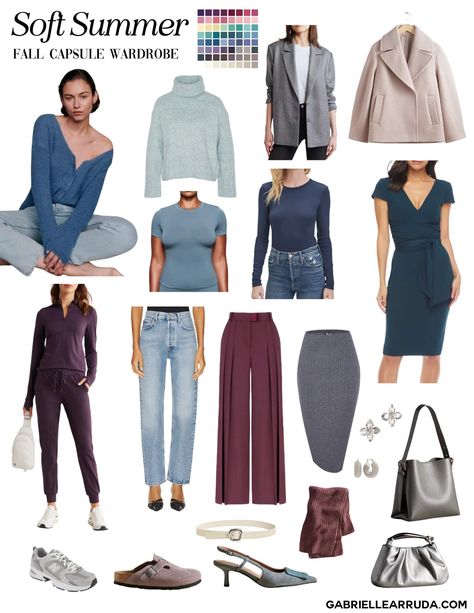 Fall Capsule Wardrobe: 12 Seasonal Color Palettes | Gabrielle Arruda