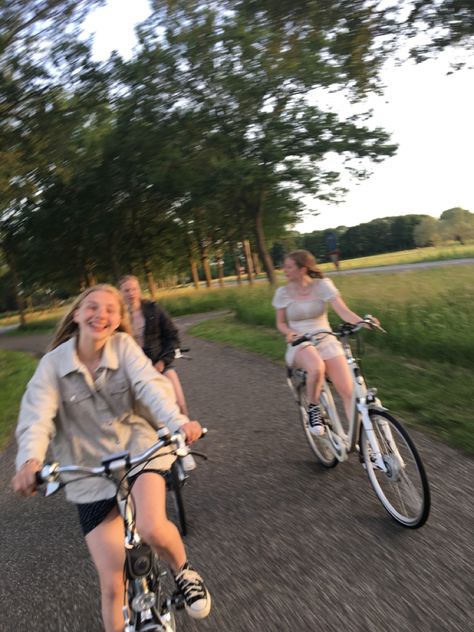 Cycling With Friends, With Friends Aesthetic, Friend Groups, Friends Aesthetic, Summer Friends, Summer Bucket Lists, 2025 Vision, Summer Bucket, Summer Feeling