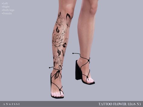 Sims 4 Tattoos, Sims 4 Piercings, Sims 4 Traits, 4 Tattoo, Leg Tattoo Men, The Sims 2, Sims4 Clothes, Sims 4 Mods Clothes, Tattoo Feminina