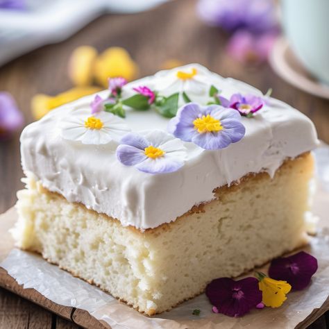 Heavenly White Snack Cake Recipe - Elevate Your Baking Skills Heavenly White Snack Cake, Vanilla Snack Cake, Easy Pineapple Cake, Snack Cake Recipe, Blueberry Loaf Cakes, Earth Cake, Kentucky Butter Cake, Baking Skills, Apple Fritter Bread