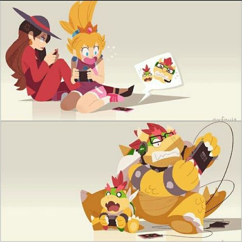 Mario Bowser Fanart, Pauline Fanart Mario, Bowser Art Super Mario, Bowser Jr Art, Princess Peach And Bowser Fanart, Human Bowser X Peach, Peach And Bowser Fanart, Bowser And Bowser Jr Fanart, Bowser X Y/n