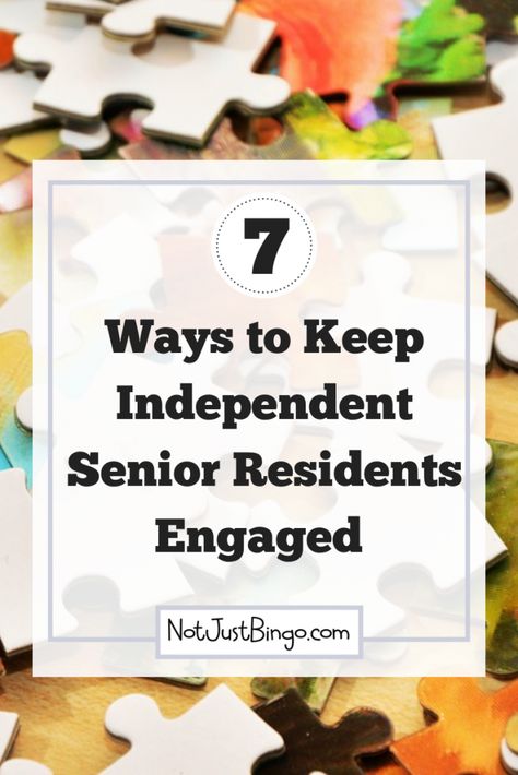 Independent Residents | Not Just Bingo Assisted Living Activities, Senior Citizen Activities, Memory Care Activities, Senior Living Activities, Nursing Home Activities, Elderly Activities, Activity Director, Senior Activities, Crafts For Seniors