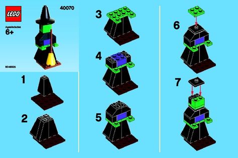 This month’s free LEGO Monthly Mini Model Build is… a Witch!!! This month, US/Canada and UK/Germany will both build the same model. Lego Diy Crafts, Lego Halloween, Lego Building Instructions, Construction Lego, Lego Christmas, Free Lego, Lego Diy, Lego Activities, Lego Store