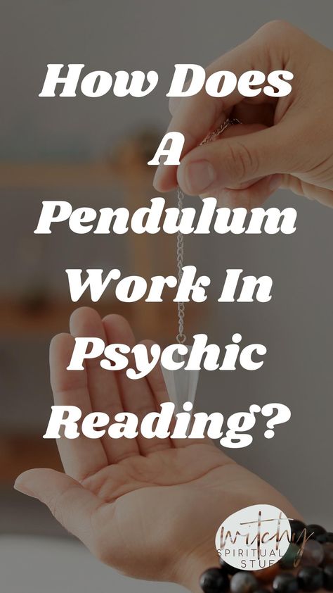 How Does A Pendulum Work In Psychic Reading? Tarot Reading Spreads, Chakra Pendulum, Unconscious Mind, Dowsing Pendulum, Ask For A Raise, Pendulum Board, Pendulum Dowsing, Eclectic Witch, Witchcraft Spell Books