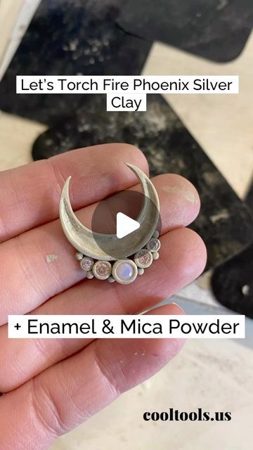 Silver Clay Jewelry Tutorials, Silver Clay Jewelry Ideas, Metal Clay Designs, Metal Clay Tutorial, Silver Metal Clay, Silver Clay, Metal Clay Jewelry, Clay Jewellery, Clay Jewelry Diy