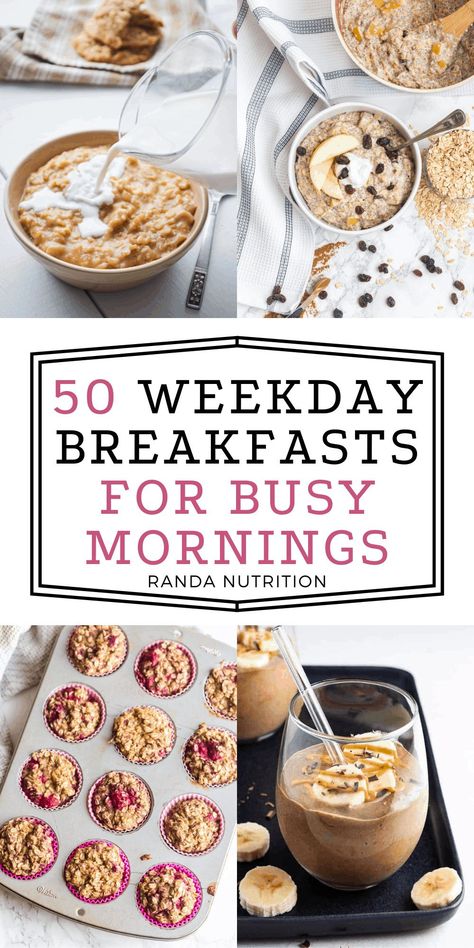 Mom Breakfast Ideas, Breakfast Ideas For Early Mornings, 7 Day Healthy Breakfast Plan, Easy Teacher Breakfast Ideas, Breakfast Nuk Ideas, Quick Weekday Breakfast Ideas, School Year Breakfast Ideas, Easy School Day Breakfast, Weekday Breakfast Ideas Healthy