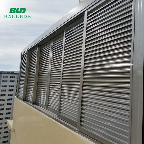 Architectural Exterior Sun Shade Aluminium Sliding Louver Door , Find Complete Details about Architectural Exterior Sun Shade Aluminium Sliding Louver Door,Aluminium Sliding Louver Door,Sliding Louver,Louver Door from Shutters Supplier or Manufacturer-Ballede (Shanghai) Metal Products Co., Ltd. Metal Louvers, Aluminium Louvers, Louver Door, Door Aluminium, Car Port, Door Sliding, Aluminum Pergola, Ral Colours, Extruded Aluminum