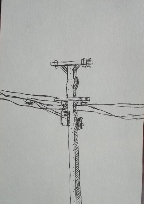 Simple drawings
Pen drawings
Sketchbook Light Pole Tattoo, Light Pole Drawing, Powerline Drawing, Lampost Drawing, Light Post Drawing, Light Post Tattoo, Stop Light Drawing, Telephone Pole Tattoo, Power Lines Drawing