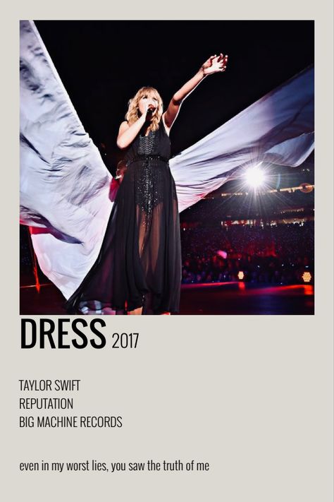 Taylor Swift Song Poster, Zimmer Aesthetic, Dress Taylor Swift, Taylor Swift Discography, Taylor Album, Taylor Wallpaper, Song Posters, Taylor Swift Song, Taylor Swift Dress