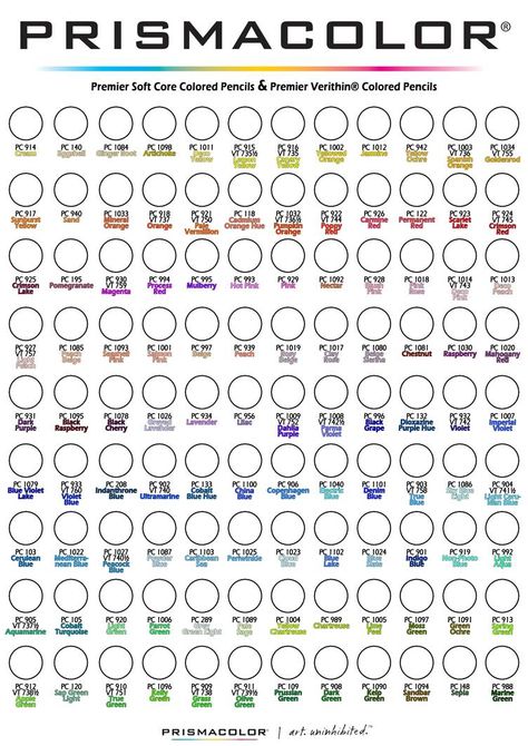 Prismacolor Color Chart 150 Part 1 / 2 by everdeen77 on DeviantArt Prismacolor Color Chart, Prismacolor Chart, Color Wheel Worksheet, Blank Color, Paper Templates Printable, Colored Pencil Tutorial, Pencil Drawing Tutorials, Coloring Tips, Colored Pencil Techniques