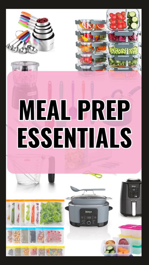 meal prep tools you need in your kitchen Meal Prep Accessories, Food Prep Tools, Meal Prep Items, Meal Prep Tools, Meal Prep Essentials Tools, Meal Prep Supplies, Meal Prep Must Haves, Meal Prep Organization, Meal Prep Essentials