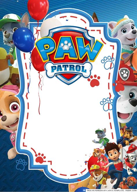 Paw Patrol Birthday Card, Paw Control, Paw Patrol Birthday Party Cake, Paw Patrol Party Invitations, Paw Patrol Birthday Invitations, 3rd Birthday Cakes, Paw Patrol Birthday Party, Paw Patrol Party, Paw Patrol Birthday