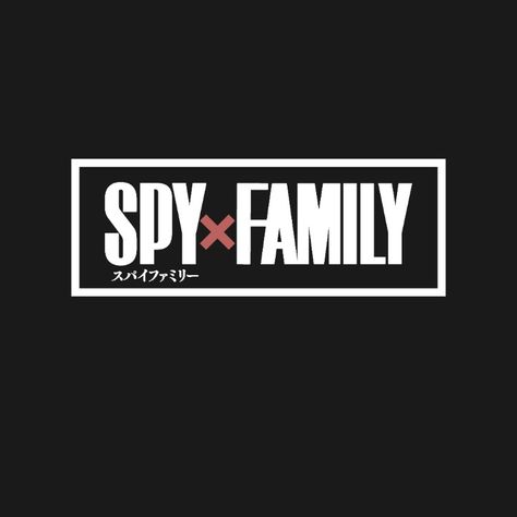 COOL SPY X FAMILY LOGO DESIGN Spy X Family Logo, Family Logo Design, Family Slogan, Family Shirt Design, Name Tag Design, Family Logo, Spy X Family, The Band, Family Shirts