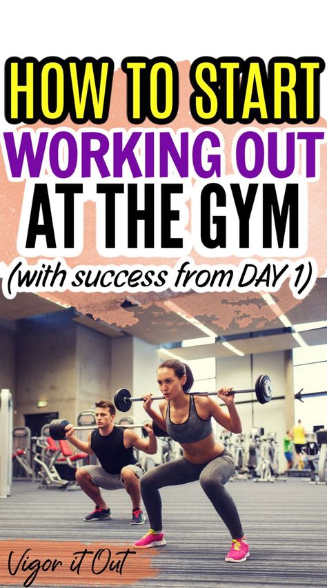 The most powerful tips when first learning how to workout at the gym with success for beginners for women or for men. A personal fitness trainer breaks down the most important things so that you can start of your New Years resolutions with success!How to start working out at the gym + the best workout tips for using a gym. Gym Routine For Beginners, Gym Routine Women, Weekly Gym Workouts, Beginners Gym Workout Plan, Gym For Women, Morning Workout Motivation, Working Out At The Gym, Gym For Beginners, Gym Workout Plan For Women