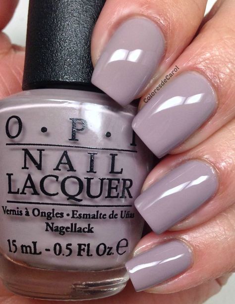 Beach Nail Polish, Smokey Lavender, Fall Polish, Do It Yourself Nails, Nail Fall, Taupe Nails, Nails Shellac, Nails Beach, Opi Colors