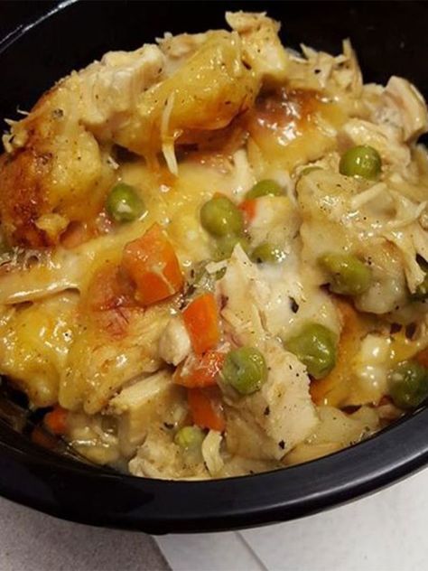 Bubble Up Chicken Pot Pie, Bubble Up Chicken, Weight Watchers Casserole, Weight Watchers Meals Dinner, Weight Watchers Meal Plans, Chicken Pot Pie Recipe, Weight Watchers Recipes Desserts, Weight Watchers Chicken, Pot Pie Recipe