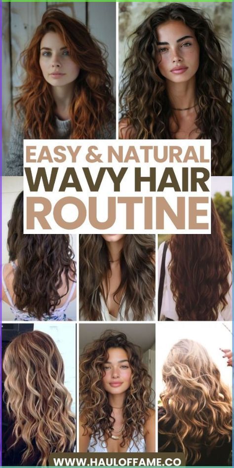 #haircare #tips #tricks #beginner #curlyhair #straighthair #frizzyhair #easyhaircare #DIY #selfcare #easycare #beginnerhaircare #haircaretips #haircarehacks How To Care For Naturally Wavy Hair, Products For Wavy Hair Natural Curls, How To Style Natural Wavy Hair, Natural Wavy Hair Styles, Styling Wavy Hair Naturally, 2a Wavy Hair Routine, 2b Wavy Hair Routine, Hair Routine Steps, Best Products For Wavy Hair