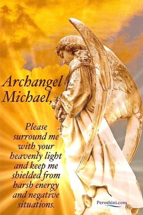 St Michael Prayer, Angel Spirit, Archangel Prayers, Angel Blessings, Angel Signs, Angel Quotes, Angel Prayers, Prayer For Protection, Spiritual Prayers