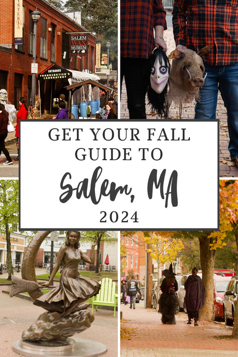 Get your fall guide to Salem, MA 2024 Salem Mass, Salem Ma, Salem Massachusetts, Wax Museum, Travel Fun, Travel Guide, Things To Do, How To Plan, Halloween