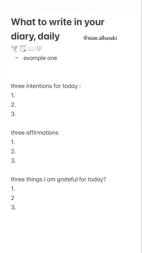 #diary #diaryideas #writing #writingprompt #writingtips #maincharacterenergy #inspogirl #jouranling #journalingprompts How To Journal For Beginners, Short Affirmations, Glow Up List, Mindfulness Journal Prompts, Journaling For Beginners, Start Journaling, Healing Journaling, Gratitude Journal Prompts, Daily Journal Prompts