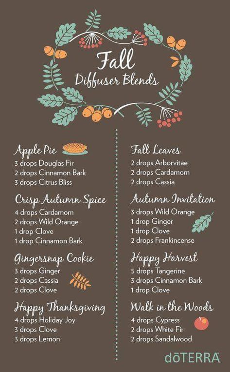 Fall Essential Oils, Fall Diffuser Blends, Doterra Diffuser Blends, Soya Mumu, Doterra Essential Oils Recipes, Essential Oil Diffuser Blends Recipes, Diy Kosmetik, Home Smell, Essential Oil Diffuser Recipes