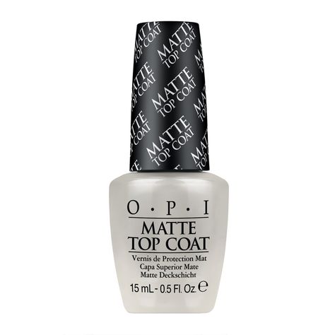 OPI Matte Top Coat 15ml - Feelunique Opi Matte Nail Polish, Opi Matte Top Coat, Dark Blue Nail Polish, Opi Top Coat, Opi Polish, Top Coat Nail Polish, Maroon Nails, Matte Top Coat, Matte Nail Polish