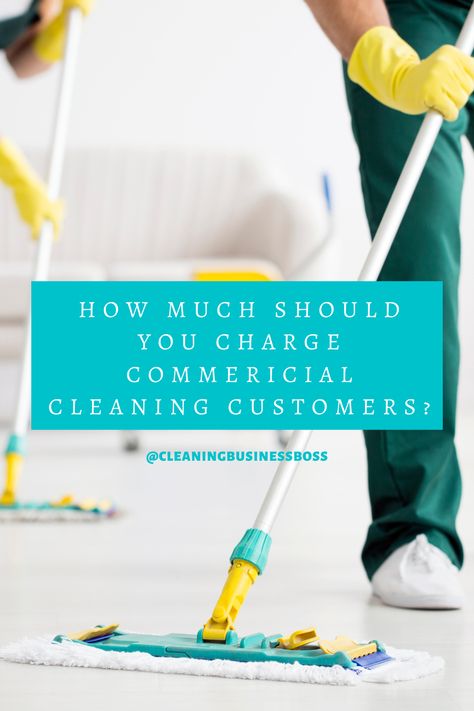 If you are just getting started gaining business for your commercial cleaning company, it is easy to get confused about pricing. There is a lot of mixed information out there about how much you should charge clients to clean their offices or other spaces. The reason that estimates seem to vary so much is that there are many ways that you can go about arriving at your numbers depending on your business in particular, the area that you live in, and how long you have been in business. It is up to y Cleaning Office Business, How To Get Commercial Cleaning Contracts, Commercial Cleaning Tips, Cleaning Supplies For Business, Commercial Cleaning Business Price List, Commercial Cleaning Hacks, Commercial Cleaning Business Pricing, Cleaning Company Marketing, Commercial Cleaning Checklist