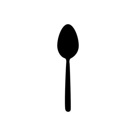 Spoon Design, Dinner Themes, Food Restaurant, Vector Images Illustrations, Flat Icon, Free Vector Images, Image Illustration, Vector Design, Vector Art