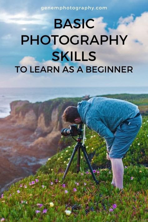 Basic Photography Skills To Learn as a Beginner - Genem Photography Beginner Photography Challenge, Improve Photography Skills, Basic Photography Tips, Photography How To, Outdoor Photography Settings, Wildlife Black And White, Beginner Photography Ideas, How To Learn Photography, Free Photography Courses