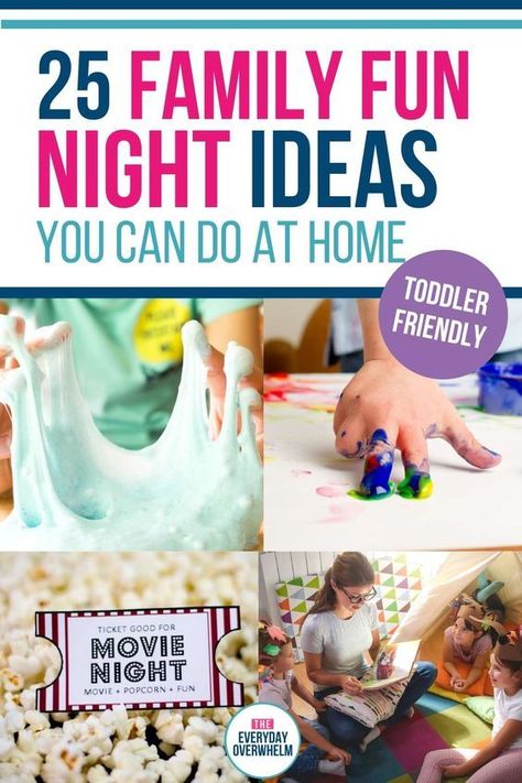 Cheap Family Activities, Family Activities At Home, Family Fun Night Ideas, Family Night Activities, Things To Do With Family, Family Night Ideas, Free Family Activities, Home At Night, Diy Easter Basket