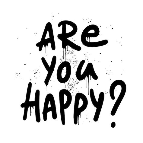 Vector are you happy urban street graffi... | Premium Vector #Freepik #vector Splash Effect, Street Graffiti, Graffiti Styles, Urban Street, You Happy, Premium Vector, Graphic Prints, Graphic Resources, Are You Happy