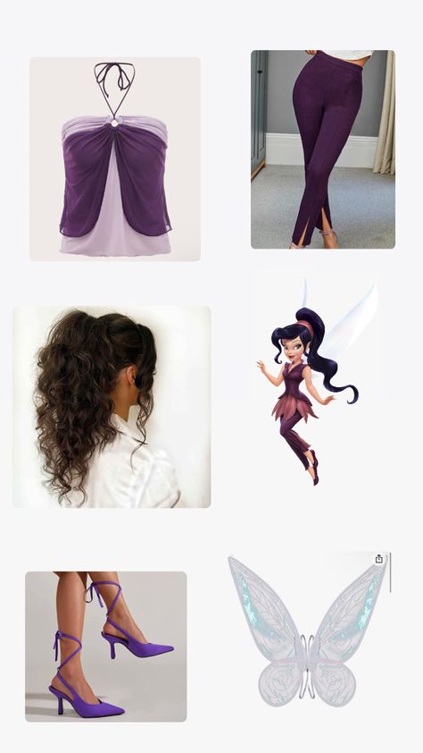 Tinkerbell And Vida Halloween Costume, Vidia Costume Ideas, Disney Fairies Halloween Costumes, Vidia Costume Fairy, Vidia Halloween Costume, Vidia Disneybound, Vidia Tinkerbell Costume, Tinkerbell Costume Group, Pixie Hollow Fairies Costumes