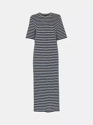 Whistles Breton Stripe Jersey Dress, Blue/Multi Striped Jersey Dress, Striped Jersey, Jersey Dress, Dress Blue, Women's Dresses, Blue Dresses, John Lewis, Free Delivery, Range