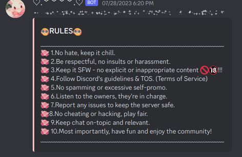 feel free to use some of them! with a discord bot webhook you can use server emojis with the copy text and pate it into the discohook site Discord Bots To Use, Discord Webhook, Server Emojis, Discord Rules, Copy Text, Positive Self Affirmations, Silly Pictures, Affirmations, Feel Free