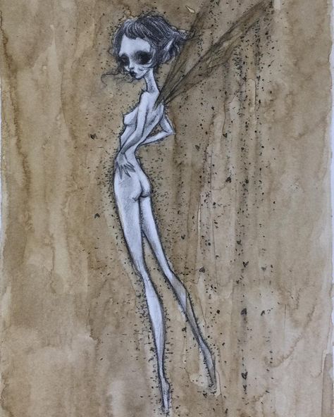 Dustin Bailard, Faery Art, Arte Sketchbook, Fairytale Art, Creepy Art, My Coffee, Human Art, Hippie Art, Ethereal Art