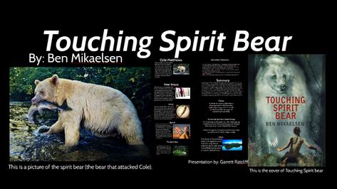 Touching Spirit Bear By: Ben Mikaelsen Secondary Characters Cole Matthews William Matthews – Cole's father has drinking problems and a bull-headed temper. He usually hits Cole with a belt and that was the main cause of Cole's social problems. Abused himself as a child, drinking Touching Spirit Bear, Secondary Characters, Spirit Bear, Social Problem, A Child, Quick Saves