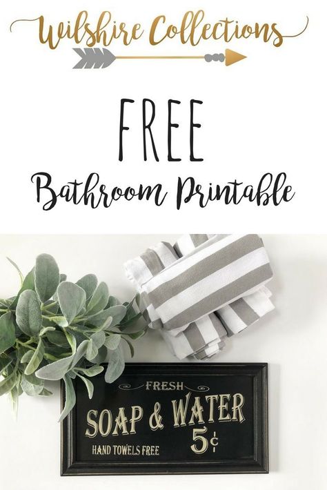 free bathroom printable for you! Lather, rinse, repeat! Bathroom Printables Free, Printable Bathroom Signs, Bathroom Printable, Bathroom Improvements, Simple Bathroom Decor, Bathroom Printables, Shabby Chic Bathroom, Diy Bathroom Decor, Bathroom Pictures