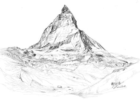 Mount Everest Drawing, Mount Everest, Art Inspiration, Natural Landmarks, Drawings, Travel, Art, Nature