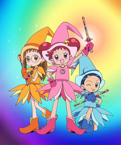 Cartoon List, Doremi Magique, Magical Doremi, Old Cartoon Shows, Magical Dorémi, Real Witches, Ojamajo Doremi, Mahō Shōjo, Elementary School Students