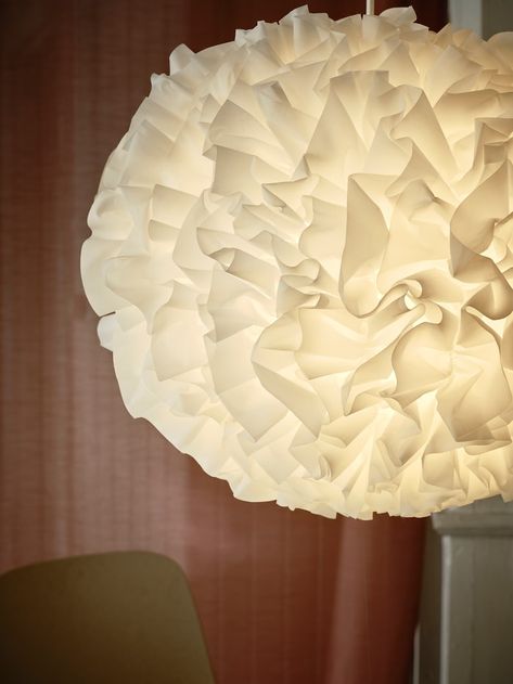 New lamps that set the style - IKEA Luminaire Ikea, Pendant Lamp White, Unusual Lighting, Ikea Lamp, Ikea Ireland, Smart Light Bulbs, Ikea Family, Pendant Lamp Shade, Mood Light