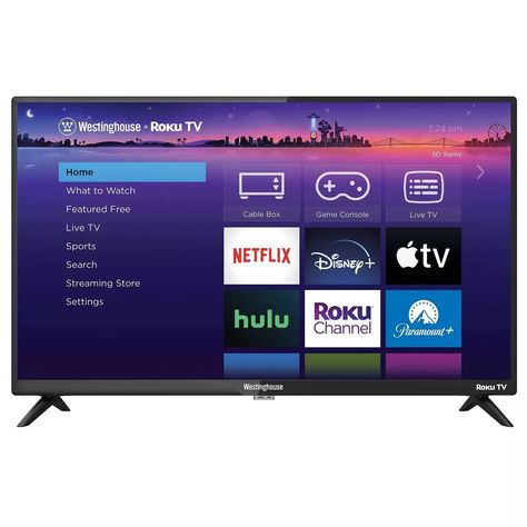 Westinghouse 24" 720p Led Roku Smart Tv : Target 24inch Tv, 30 Inch Tv, Mini Ponies, 2025 Wishlist, Small Tv, Bday Wishlist, Roku Tv, Mini Tv, Sling Tv