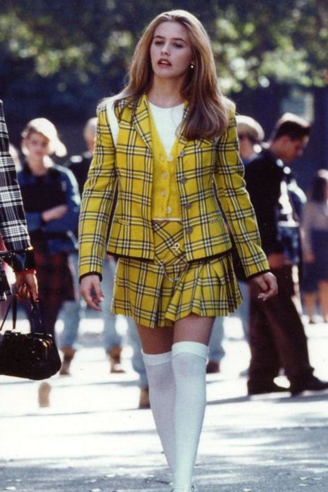 Clueless Aesthetic Outfits, Cher Horowitz Outfit, Cher Clueless Outfit, Decades Outfits, Decades Costumes, Cher Outfits, Clueless Cher, Cher Clueless, Cher Horowitz