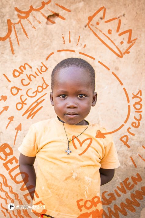 Nonprofit Photography, Charity Branding, International Children's Day, Child Sponsorship, Strong Typography, Charity Water, Compassion International, Nonprofit Marketing, A Child Of God