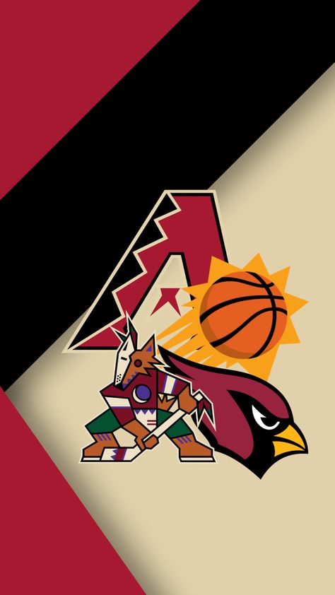 Mashup Wallpaper, Arizona Cardinals Wallpaper, Chola Quotes, Cardinals Wallpaper, Az Cardinals, Cardinals Nfl, Team Wallpaper, Hockey Stuff, Sports Team Logos