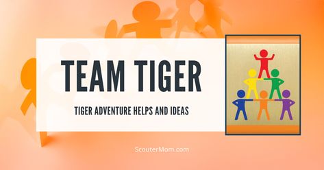 Team Tiger Cub Scouts Activities, Tiger Cub Scouts Activities, Citizenship Activities, Tiger Scouts, Cub Scouts Tiger, Working As A Team, Cub Scout Activities, Tiger Cubs, Tiger Team