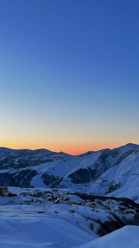 Snowy mountains, beautiful sunrise aesthetic, clear sky Mountains Beautiful, Sunrise Aesthetic, Winter Mountains, Winter Mountain, Snowy Mountains, Clear Sky, Beautiful Sunrise