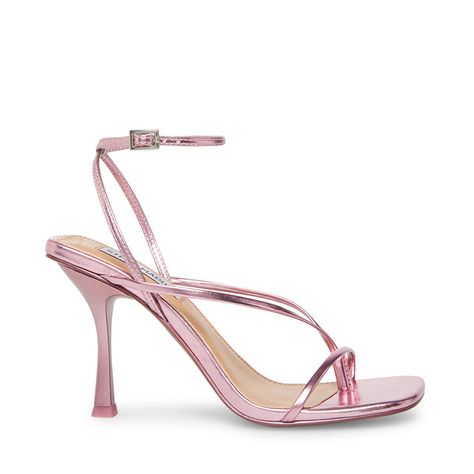 Metallic Pink Heels, Pink Metallic Heels, Office Heels, Miami Trip, Heels Steve Madden, Steve Madden Store, Men's Shoes Accessories, Steve Madden Heels, Metallic Heels