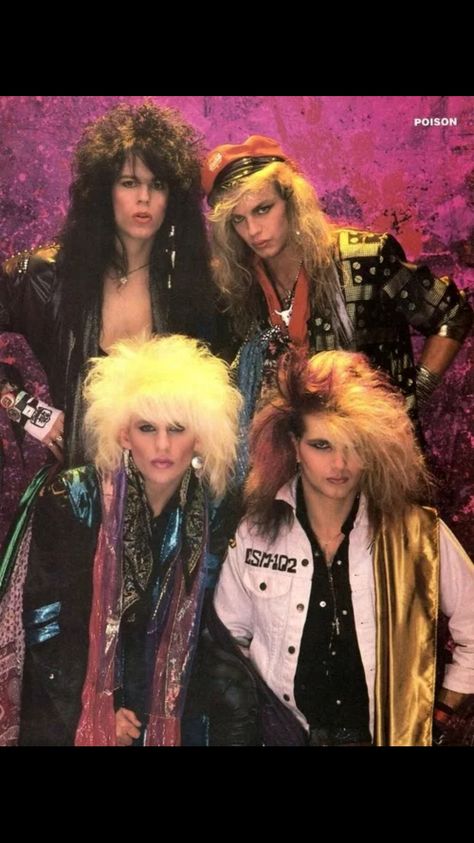 Poison The Band, Poison 80s, Cc Deville, Poison Rock Band, Brett Michaels, Poison Band, Bret Michaels Band, Bret Michaels Poison, Big Hair Bands