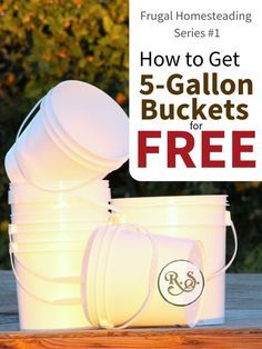 Bucket Storage Ideas 5 Gallon, 5 Gal Bucket Garden, Bucket Gardening 5 Gallon Stand Plans, 5gallon Bucket Garden, Five Gallon Bucket Garden Stand, Bucket Gardening 5 Gallon, 5 Gallon Bucket Garden, Bucket Garden Ideas, Frugal Homesteading